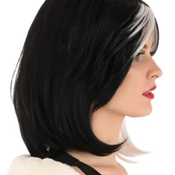 Partytime Costume & Lingerie (Yiwu) Factory Cruella De Vil Wig For Women From Disney's 101 Dalmatians 9 Partytime Costume & Lingerie (Yiwu) Factory Cruella De Vil Wig For Women From Disney's 101 Dalmatians -Elope Store 101 dalmatians fashion cruella de vil wig alt 3