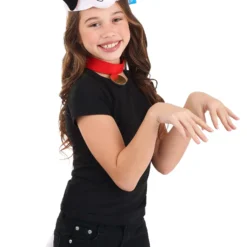 Elope Disney 101 Dalmatians Patch Headband, Collar, And Tail Kit -Elope Store 101 dalmatians patch headband collar tail kit alt 7