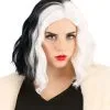 Partytime Costume & Lingerie (Yiwu) Factory Trendy Cruella De Vil Wig For Women From Disney's 101 Dalmatians -Elope Store 101 dalmatians trendy cruella wig 1