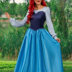 Armada Disney's The Little Mermaid Ariel Blue Costume Dress For Women