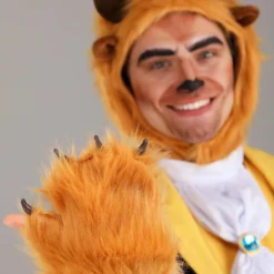 Fun Costumes Beast Costume For Men From Disney's Beauty And The Beast -Elope Store adult beauty and the beast beast costume alt 4