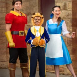 Disguise Beauty And The Beast Belle Blue Costume Dress For Adults 8 Disguise Beauty And The Beast Belle Blue Costume Dress For Adults -Elope Store adult belle blue costume dress alt 2