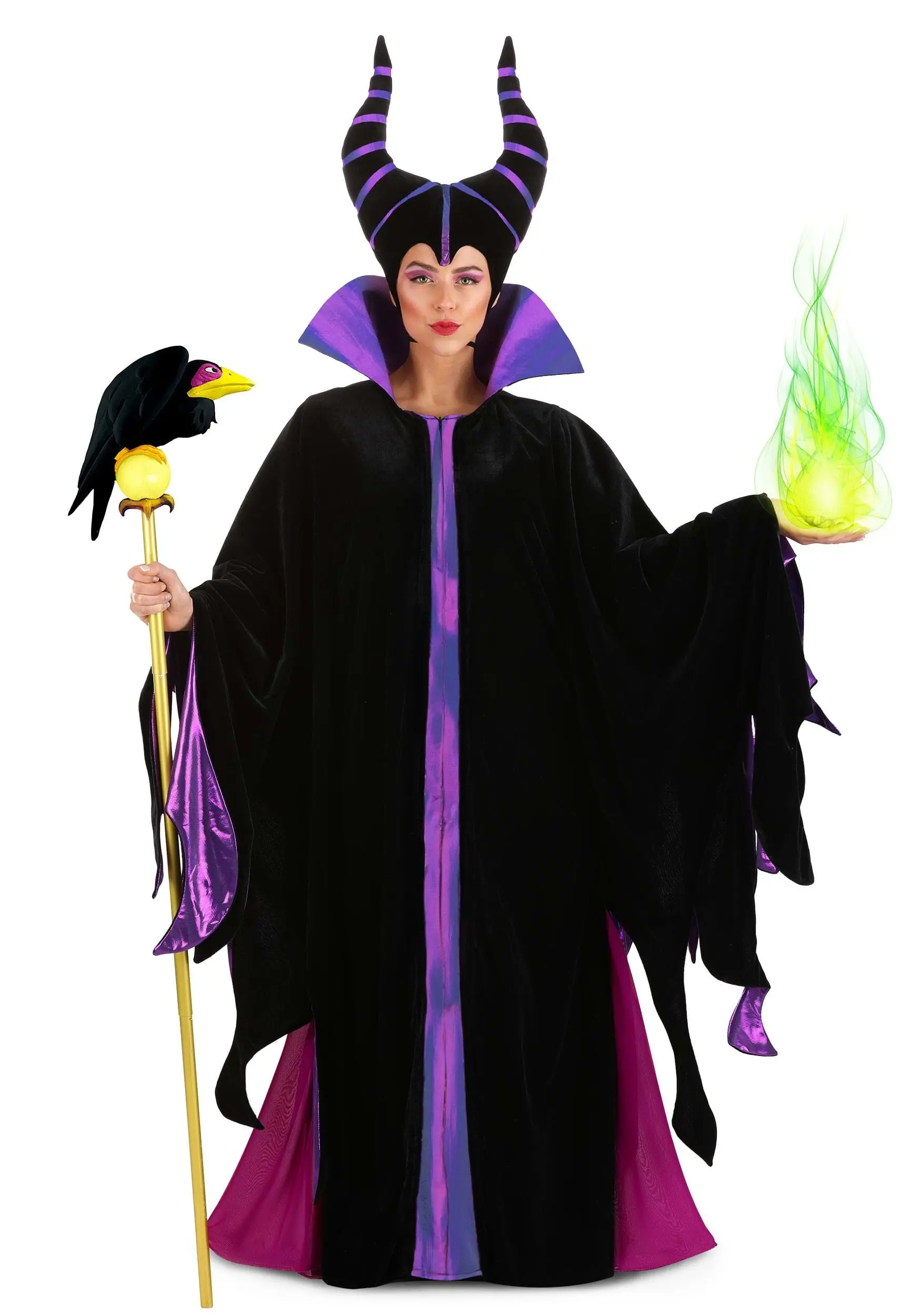 Fun Costumes Disney Classic Maleficent Costume For Adults 5 Fun Costumes Disney Classic Maleficent Costume For Adults - Image 3