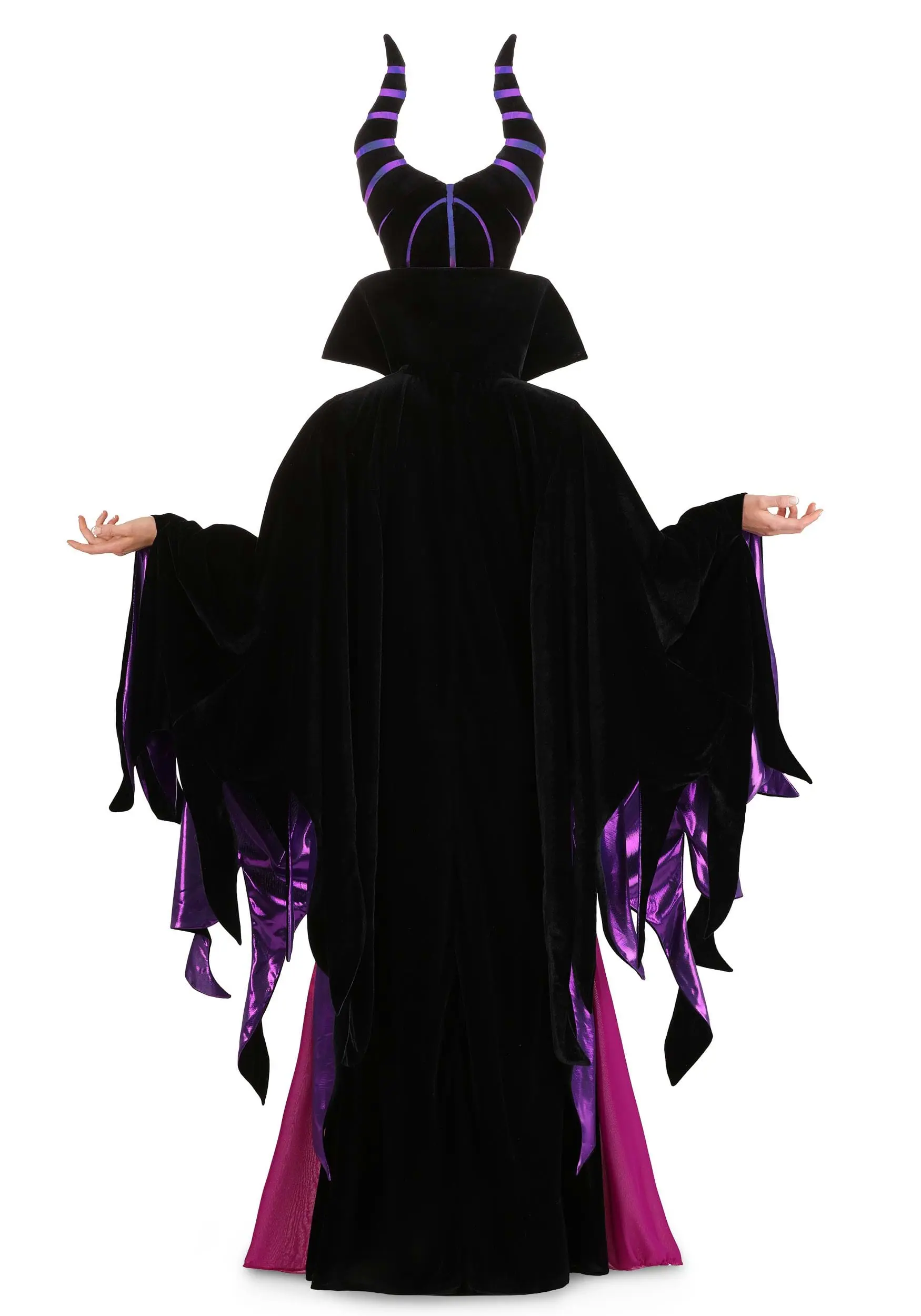Fun Costumes Disney Classic Maleficent Costume For Adults 6 Fun Costumes Disney Classic Maleficent Costume For Adults - Image 4