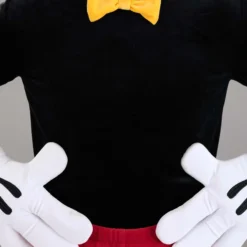 Fun Costumes Deluxe Mickey Mouse Disney Costume For Adults -Elope Store adult deluxe mickey mouse costume alt 4