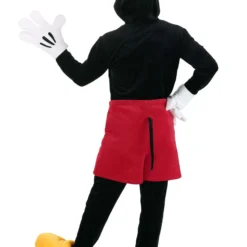 Fun Costumes Deluxe Mickey Mouse Disney Costume For Adults -Elope Store adult deluxe mickey mouse costume alt 9