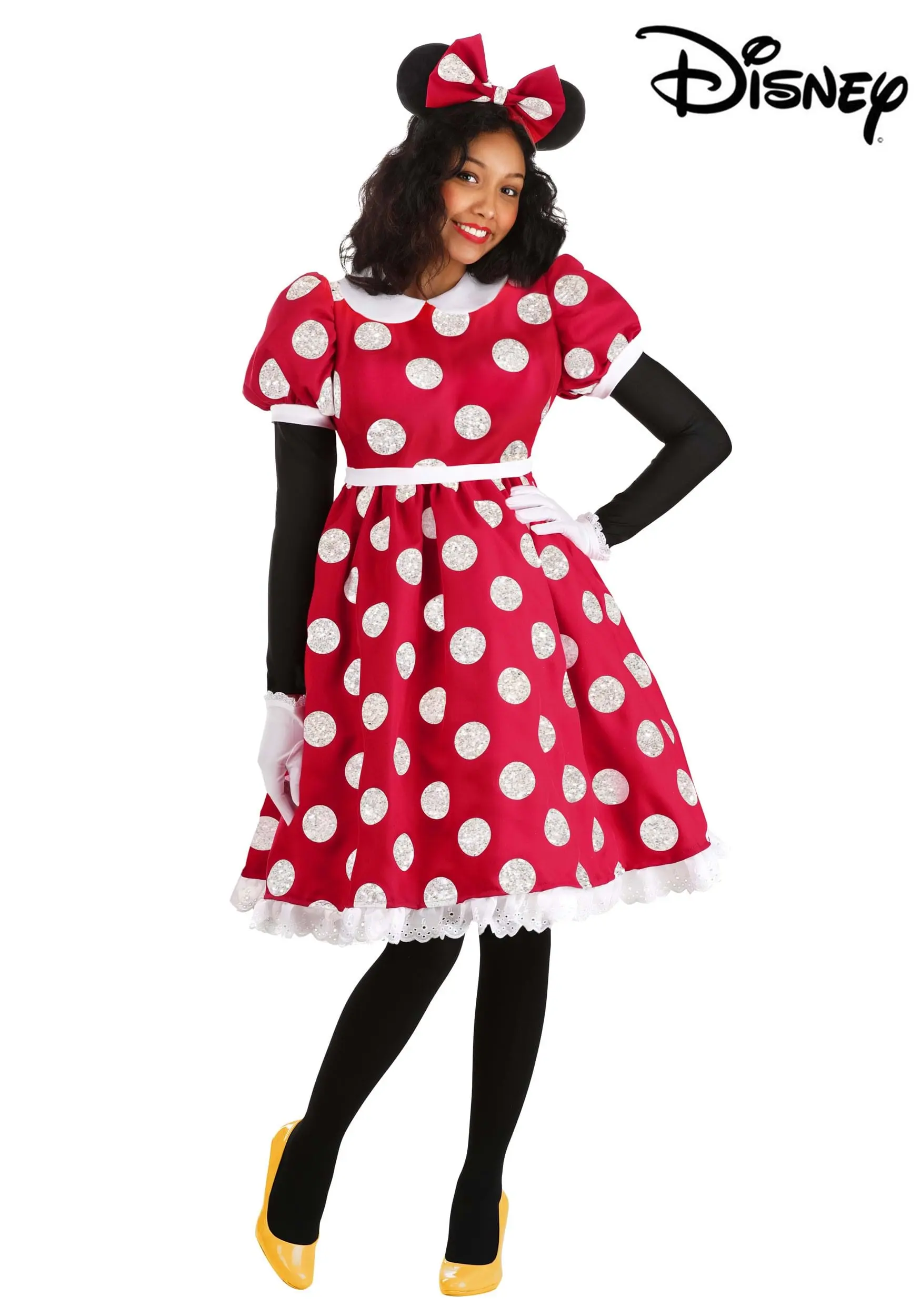 Fun Costumes Disney Deluxe Minnie Mouse Adult Costume 8 Fun Costumes Disney Deluxe Minnie Mouse Adult Costume - Image 6