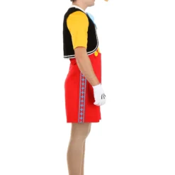 Fun Costumes Deluxe Disney Pinocchio Costume For Adults -Elope Store adult deluxe pinocchio costume alt 3