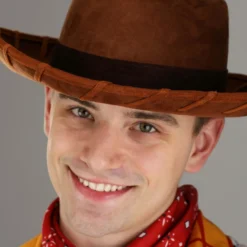 Fun Costumes Men's Disney Deluxe Woody Toy Story Costume 26 Fun Costumes Men's Disney Deluxe Woody Toy Story Costume -Elope Store adult deluxe woody toy story costume alt 10