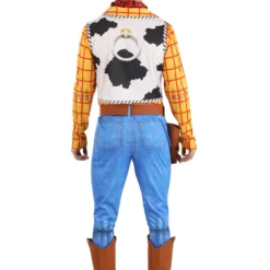 Fun Costumes Men's Disney Deluxe Woody Toy Story Costume 27 Fun Costumes Men's Disney Deluxe Woody Toy Story Costume -Elope Store adult deluxe woody toy story costume alt 11