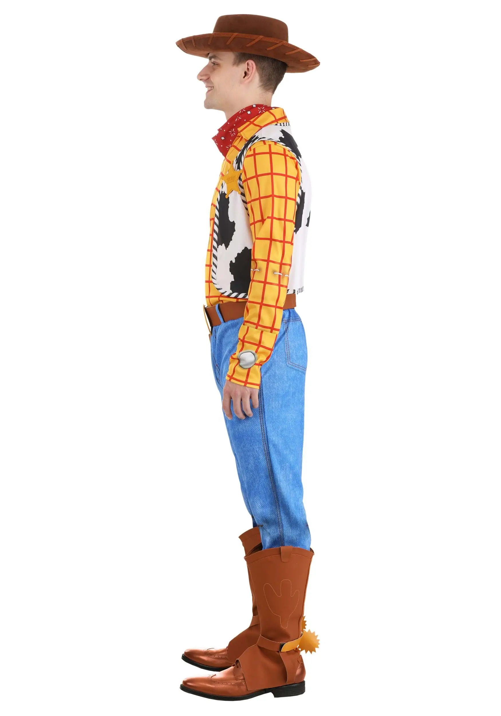 Fun Costumes Men's Disney Deluxe Woody Toy Story Costume 15 Fun Costumes Men's Disney Deluxe Woody Toy Story Costume - Image 13