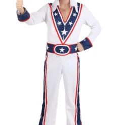 Fun Costumes Eddie Kablooie Stunt Daredevil Men's Costume