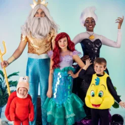 Fun Costumes Disney The Little Mermaid King Triton Costume For Men 17 Fun Costumes Disney The Little Mermaid King Triton Costume For Men -Elope Store adult king triton costume alt 2