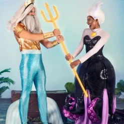 Fun Costumes Disney The Little Mermaid King Triton Costume For Men 19 Fun Costumes Disney The Little Mermaid King Triton Costume For Men -Elope Store adult king triton costume alt 4