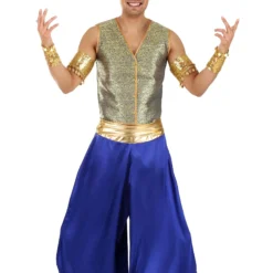 Armada Magical Genie Adult Costume 20 Armada Magical Genie Adult Costume -Elope Store adult magical genie costume alt 4