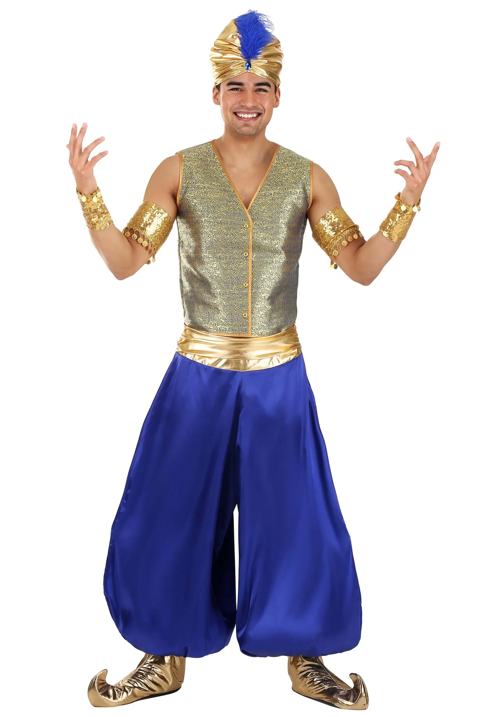 Armada Magical Genie Adult Costume 7 Armada Magical Genie Adult Costume - Image 5