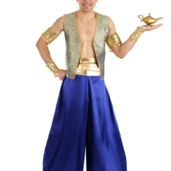 Armada Magical Genie Adult Costume 21 Armada Magical Genie Adult Costume -Elope Store adult magical genie costume alt 5