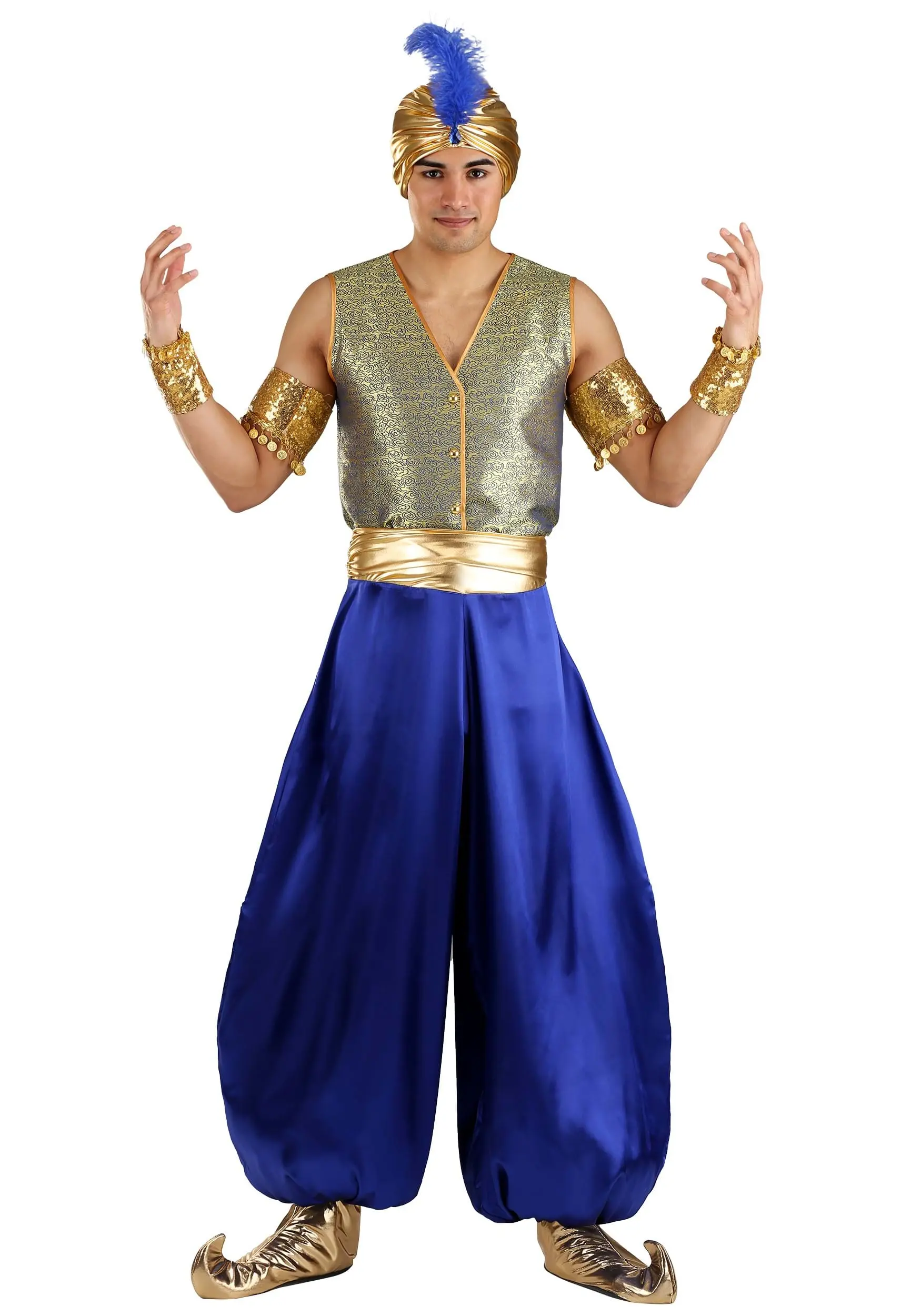Armada Magical Genie Adult Costume 3 Armada Magical Genie Adult Costume