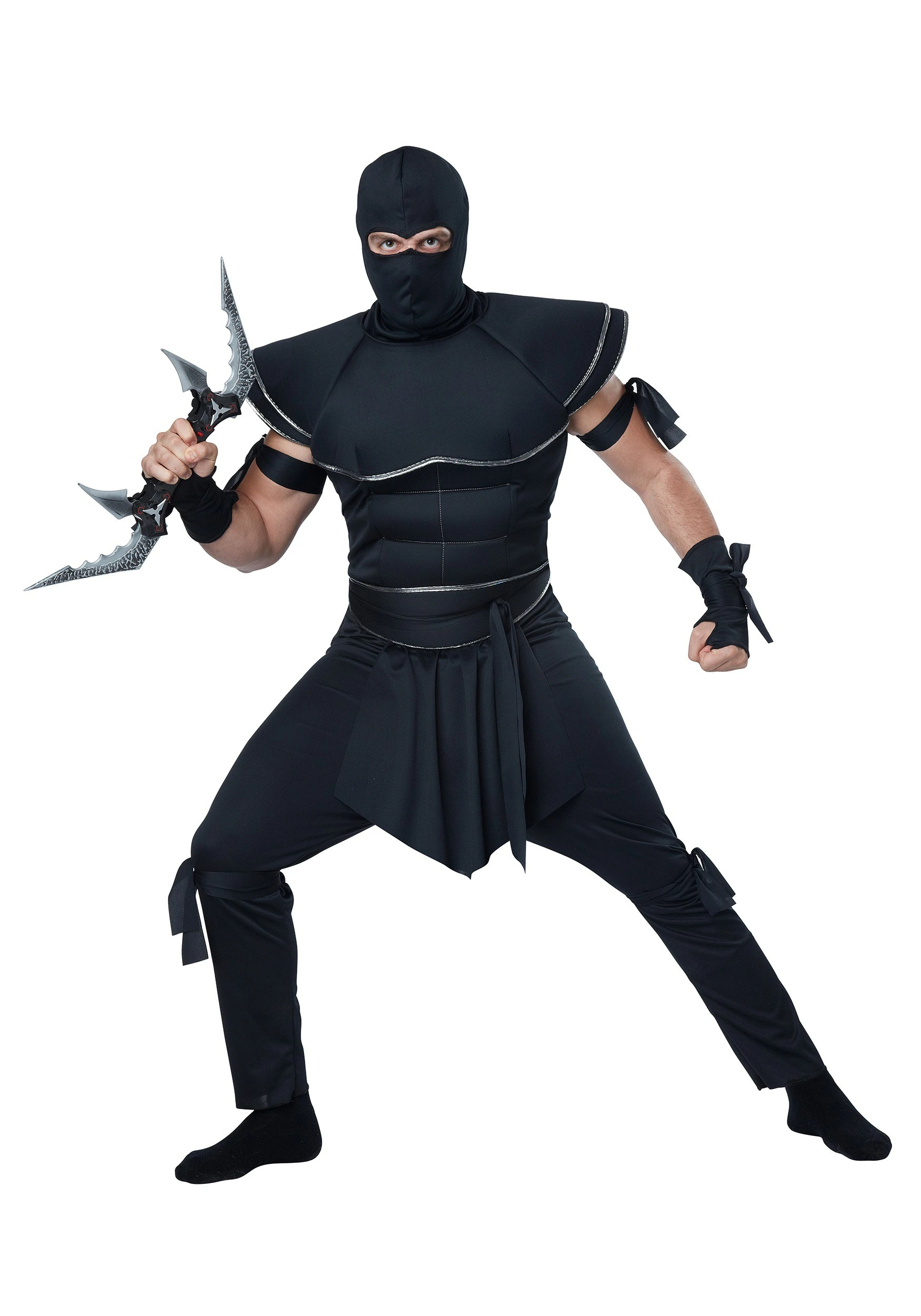 California Costume Collection Adult Ninja Warrior Costume 3 California Costume Collection Adult Ninja Warrior Costume