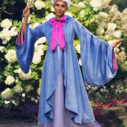 Fun Costumes Disney Premium Fairy Godmother Adult Costume -Elope Store adult premium fairy godmother costume alt 2