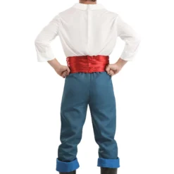 Armada Disney The Little Mermaid Prince Eric Costume For Men -Elope Store adult prince eric costume alt 5