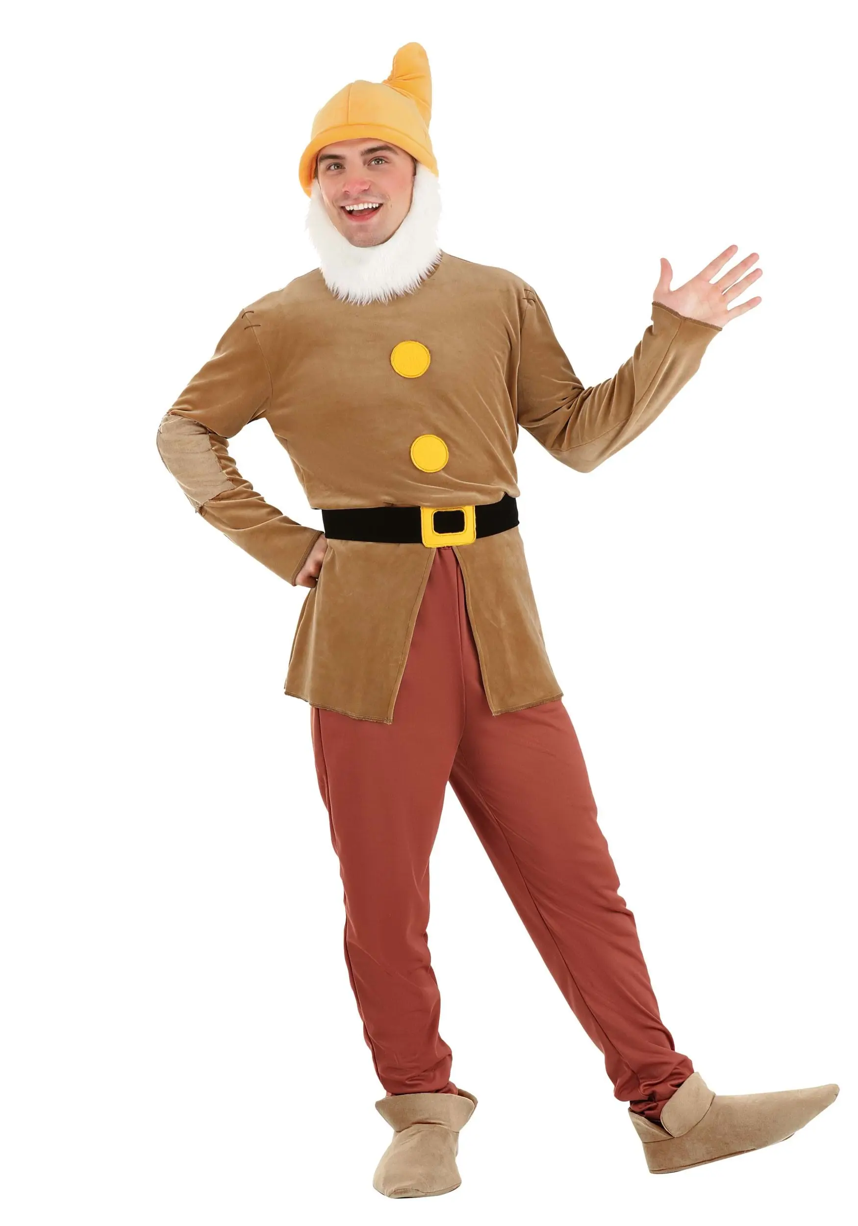 Fun Costumes Men's Disney Snow White Sneezy Dwarf Costume 9 Fun Costumes Men's Disney Snow White Sneezy Dwarf Costume - Image 7