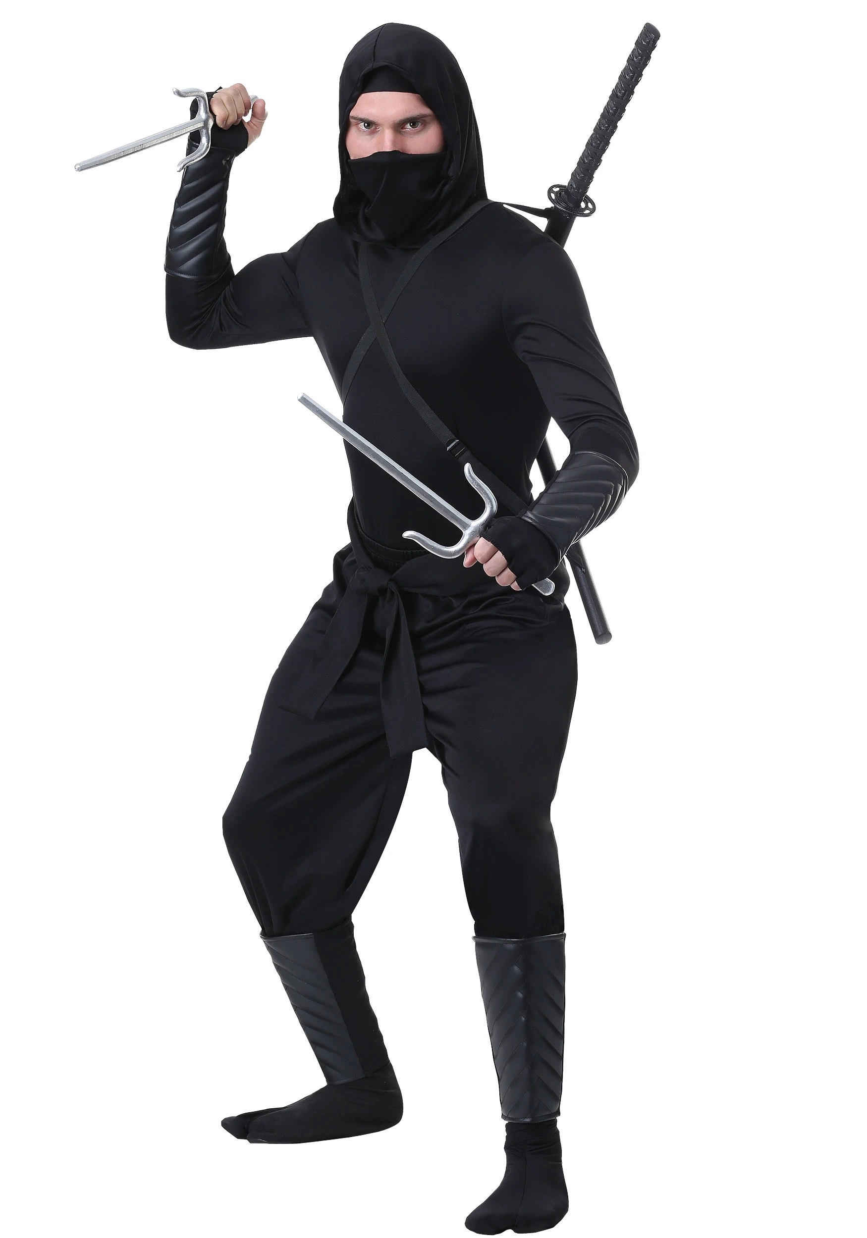 Fun Costumes Stealth Shinobi Ninja Adult Costume 3 Fun Costumes Stealth Shinobi Ninja Adult Costume