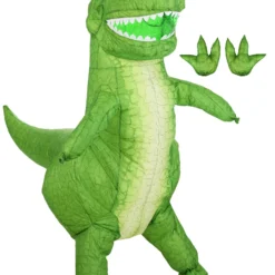 Disguise Limited Disney Toy Story Rex Inflatable Costume For Adults -Elope Store adult toy story rex inflatable costume alt 10