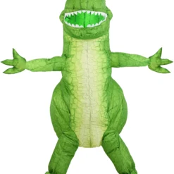 Disguise Limited Disney Toy Story Rex Inflatable Costume For Adults -Elope Store adult toy story rex inflatable costume alt 11