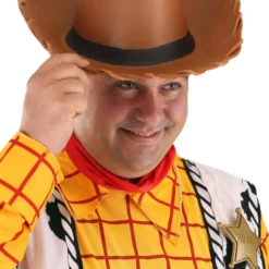 Disguise Men's Plus Size Toy Story Woody Costume -Elope Store adult woody costume alt 5