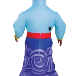 Disguise Limited Aladdin (Animated) Genie Inflatable Costume For Adults -Elope Store aladdin animated adult genie inflatable costume alt 1