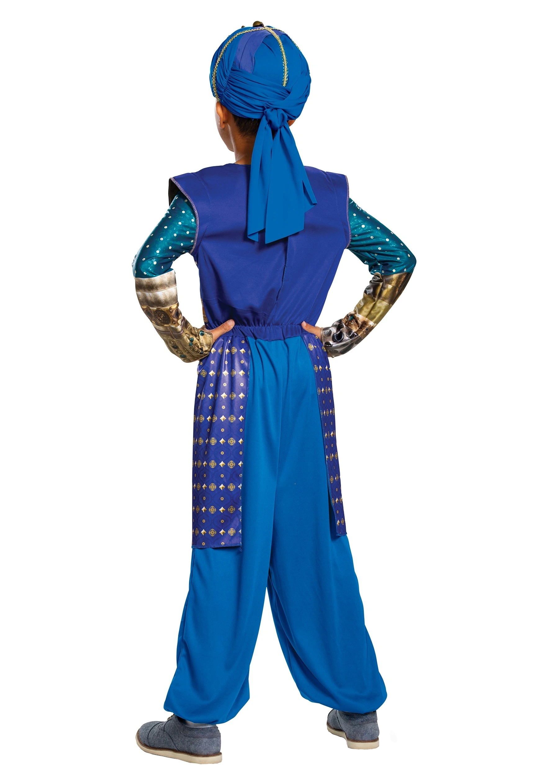 Disguise Aladdin Live Action Boys Genie Costume 4 Disguise Aladdin Live Action Boys Genie Costume - Image 2