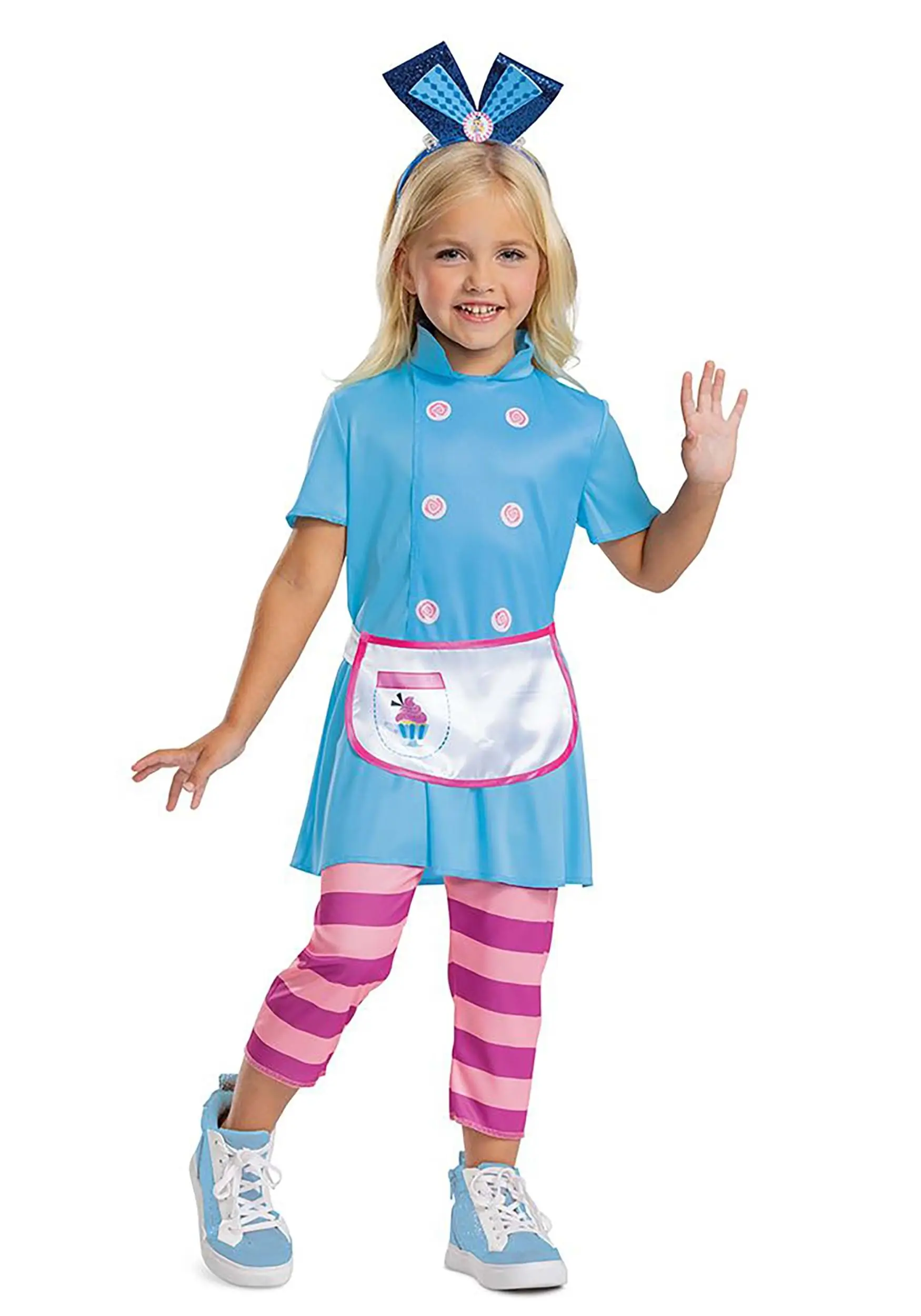 Disguise Alice's Bakery Classic Alice Costume For Toddlers 3 Disguise Alice's Bakery Classic Alice Costume For Toddlers