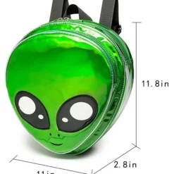 Comeco Space Alien Backpack 9 Comeco Space Alien Backpack -Elope Store alien backpack alt 3