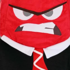 Zhenjiang Lian Yew Every Age Garment Accessories A Disney Pixar Inside Out Anger Full-Head Mask 8 Zhenjiang Lian Yew Every Age Garment Accessories A Disney Pixar Inside Out Anger Full-Head Mask -Elope Store anger plush mask hat alt 2