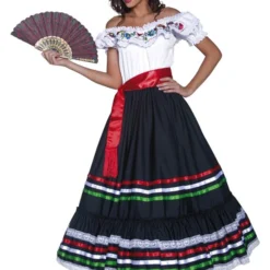 Smiffys Authentic Western Senorita Costume