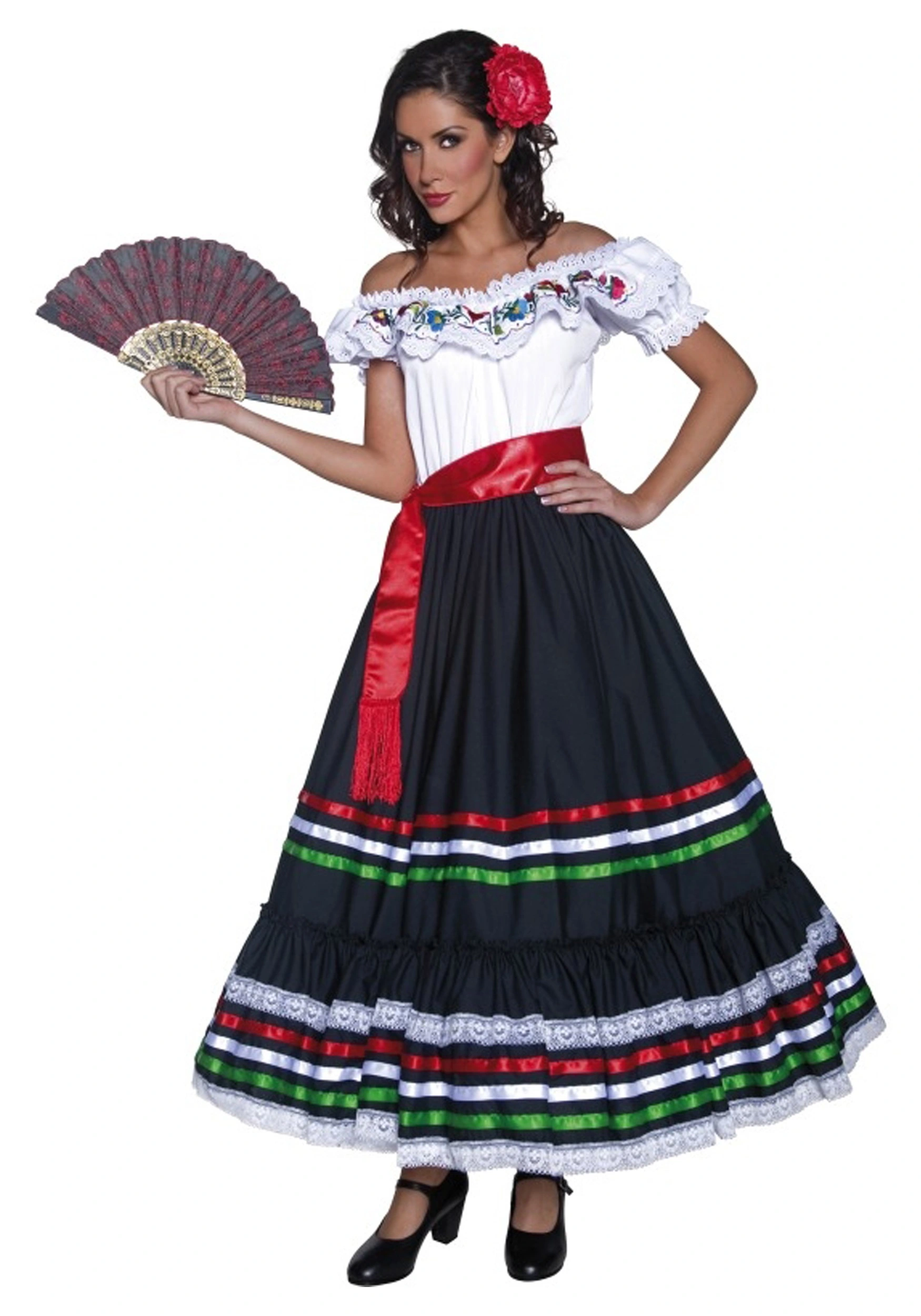 Smiffys Authentic Western Senorita Costume 3 Smiffys Authentic Western Senorita Costume