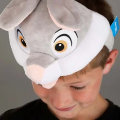 Elope Disney Adult Bambi Thumper Soft Headband & Tail Costume Kit -Elope Store bambi thumper soft headband tail kit alt 2