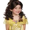 Disguise Beauty And The Beast Belle Wig For Kids 2 Disguise Beauty And The Beast Belle Wig For Kids -Elope Store beauty and the beast belle kids wig