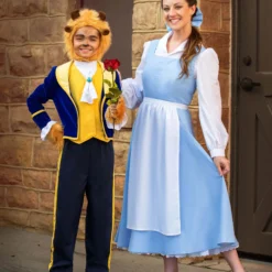 Fun Costumes Beast Costume For Kids From Disney's Beauty And The Beast -Elope Store beauty and the beast child beast costume alt 2