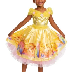Disguise Beauty And The Beast Deluxe Girl's Belle Costume For Todders