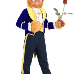 Fun Costumes Beast Costume For Toddlers From Disney's Beauty And The Beast -Elope Store beauty and the beast toddler beast costume alt 3
