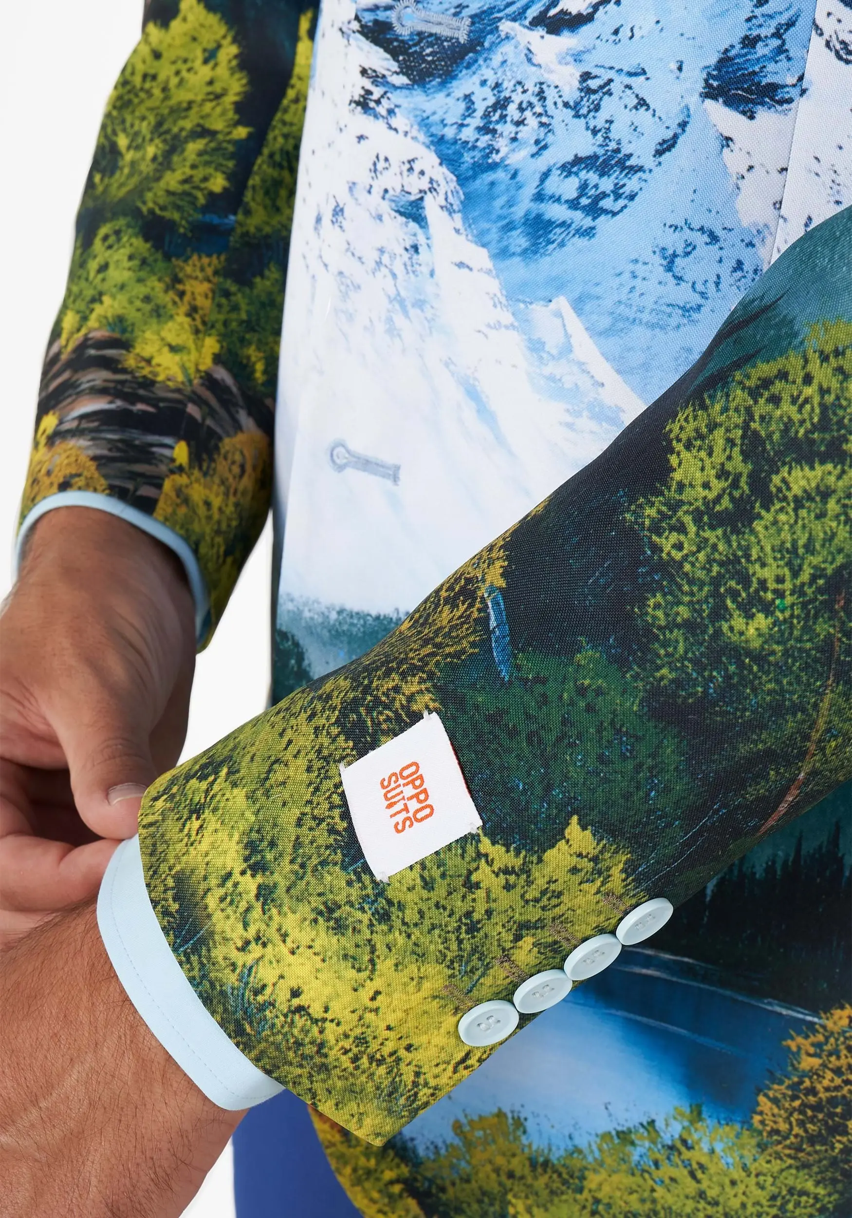 Opposuits Men's Opposuit Bob Ross Blazer 8 Opposuits Men's Opposuit Bob Ross Blazer - Image 6