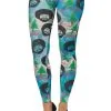 Rasta Imposta Bob Ross Women's Leggings 2 Rasta Imposta Bob Ross Women's Leggings -Elope Store bob ross womens leggings