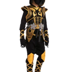 Joyin Golden Ninja Costume For Boys