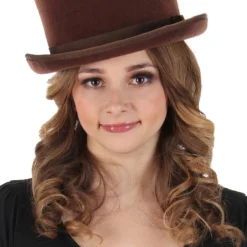 Elope Brown John Bull Top Costume Hat