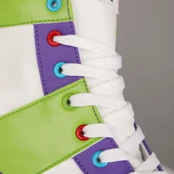 Ground Up Disney Buzz Lightyear High Top Shoes For Men -Elope Store buzz lightyear mens high top shoes alt 8