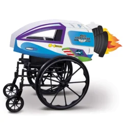Disguise Adaptive Buzz Lightyear Spaceship Wheelchair Cover Costume 7 Disguise Adaptive Buzz Lightyear Spaceship Wheelchair Cover Costume -Elope Store buzz lightyear spaceship adaptive wheelchair cover alt 2