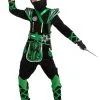 Joyin Green Ninja Costume For Kids -Elope Store child green ninja costume
