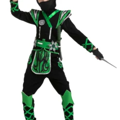 Joyin Green Ninja Costume For Kids